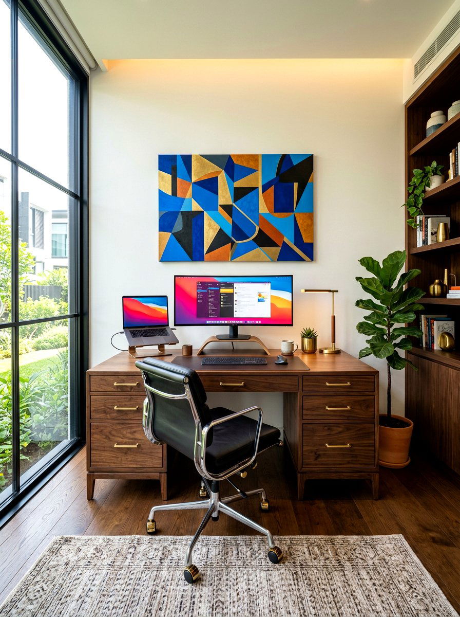 Modern home office - 30 journaling corner ideas