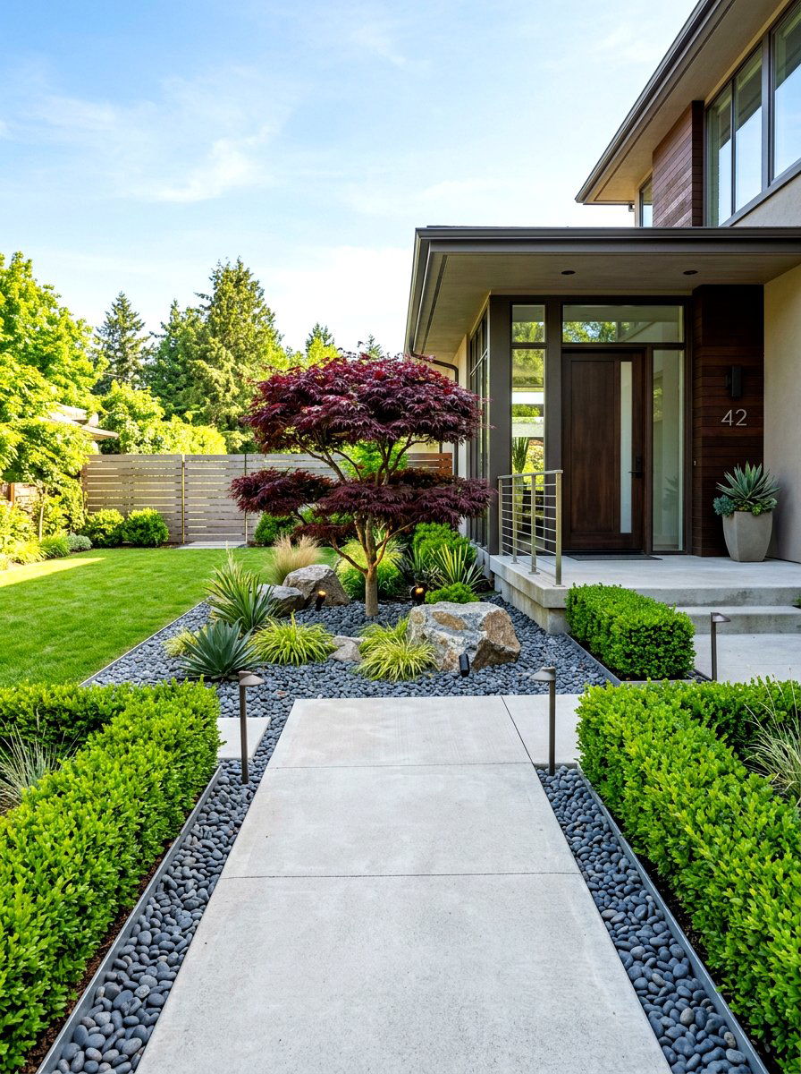 Modern landscape porch - 30 modern front porch ideas