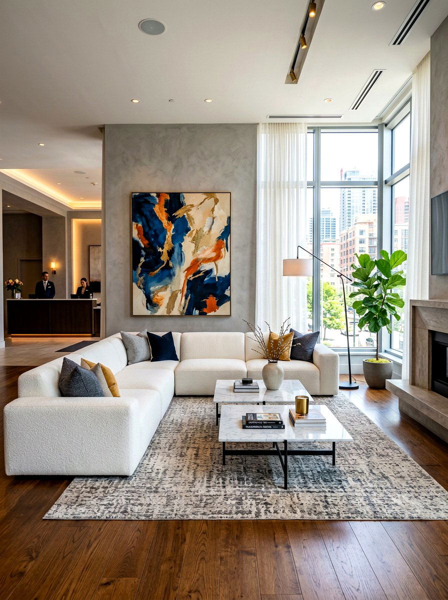 Modern lobby living room - 30 hotel lobby living room ideas