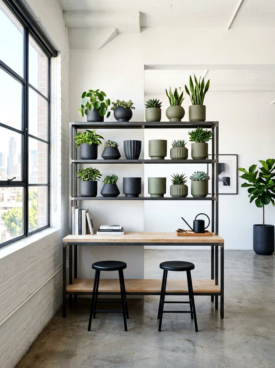 Modern matte terracotta pots - 30 terracotta pot ideas