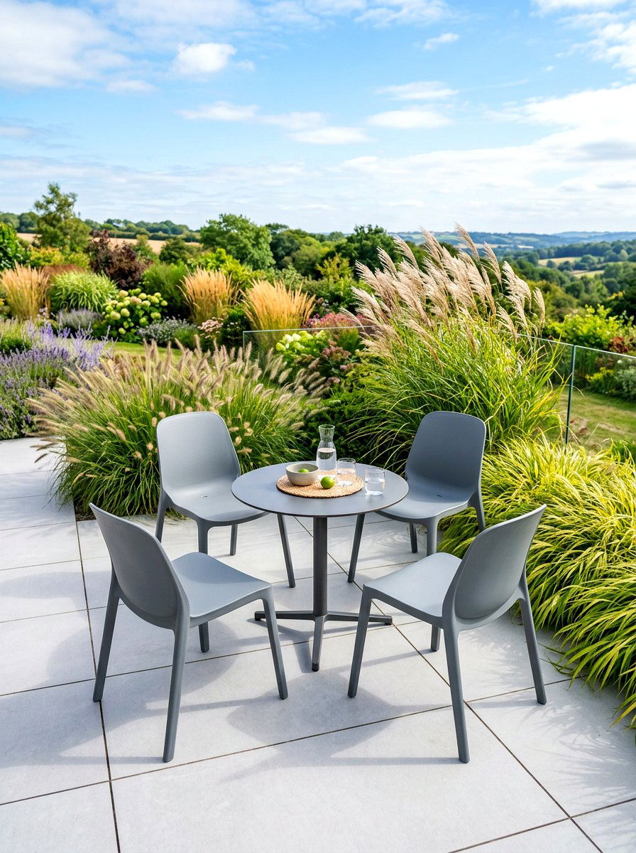 Modern minimalist bistro chair - 30 bistro chair patio ideas