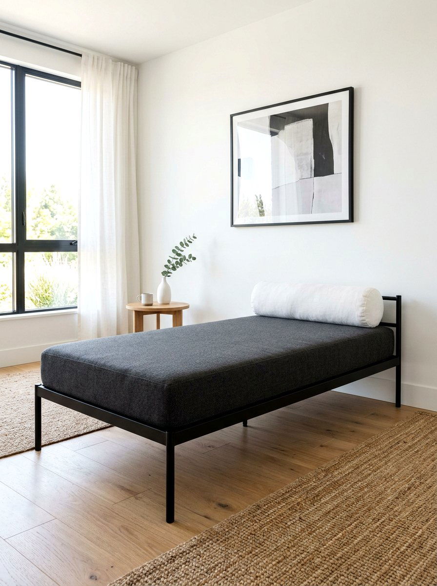 Modern minimalist daybed - 30 daybed room ideas