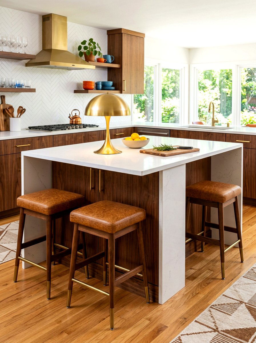 Modern mushroom lamp kitchen island - 30 table lamp kitchen island ideas