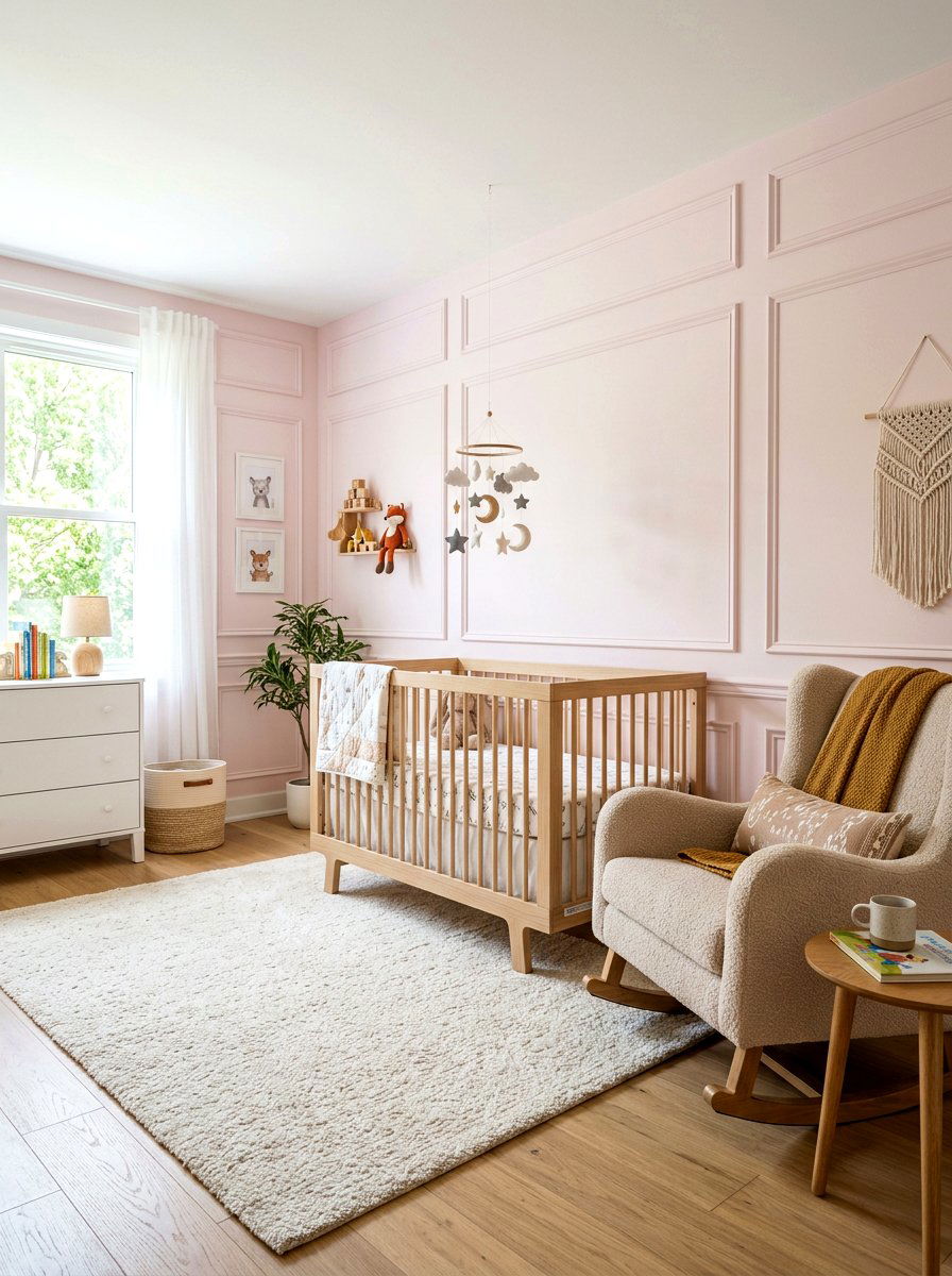 Modern nursery wall molding - 30 picture frame molding ideas