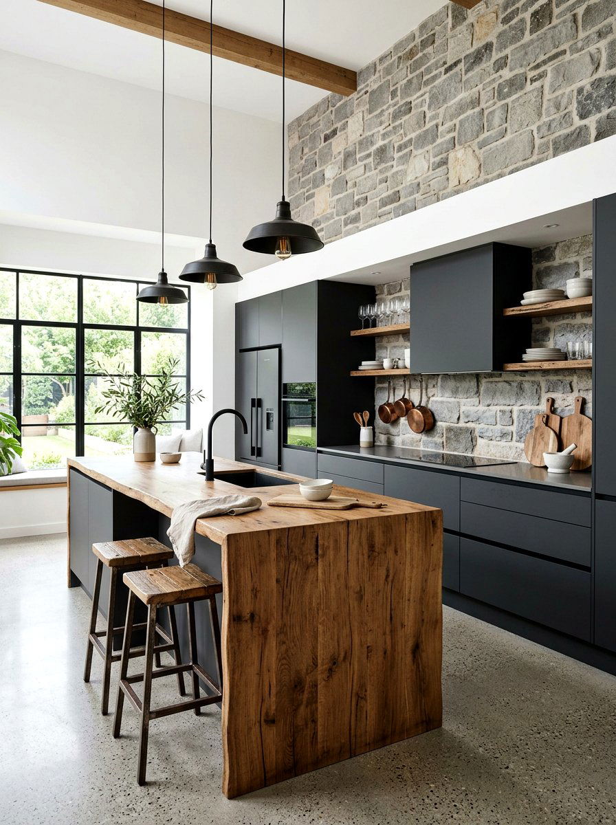 Modern rustic kitchen - 30 rustic European kitchen ideas