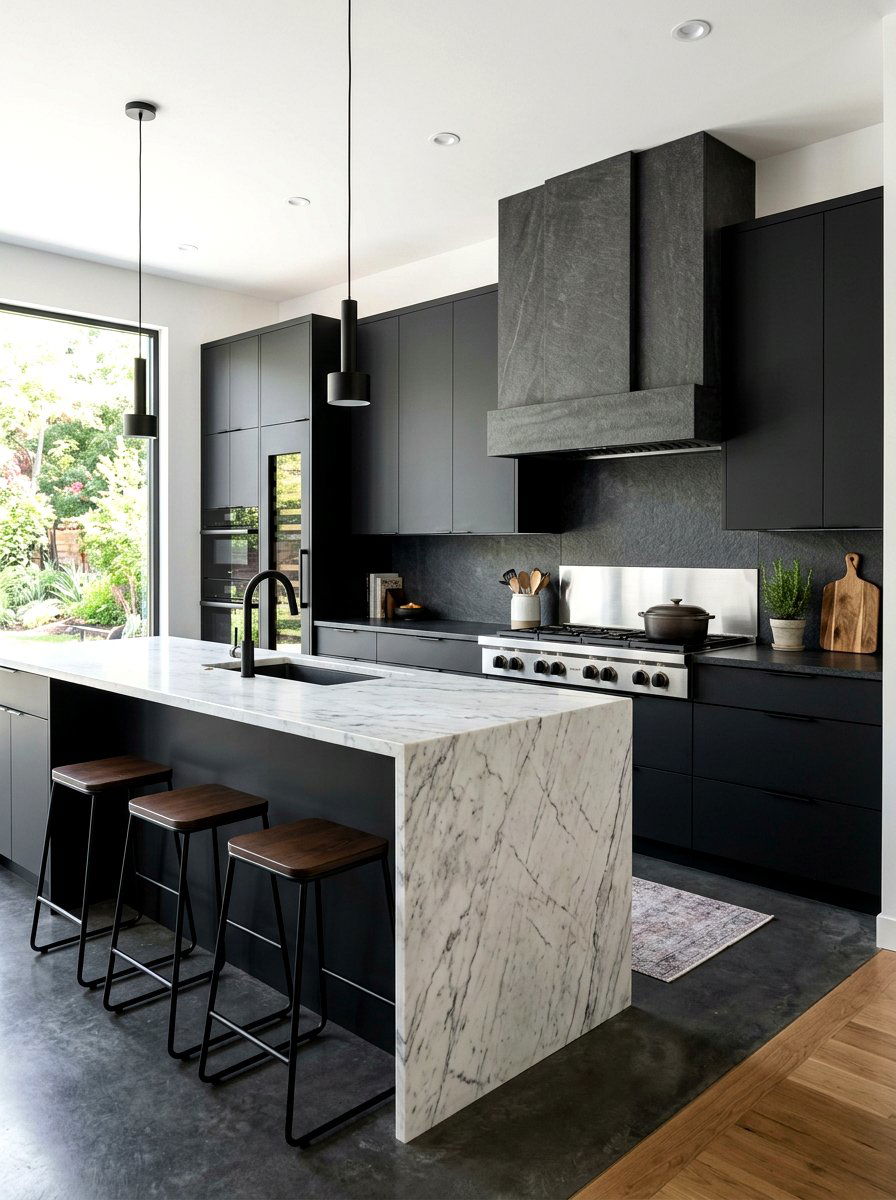 30 Stone Hood Kitchen Ideas for High-End, Rustic Elegance