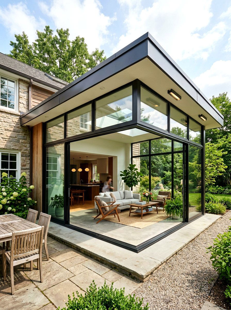 Modern sunroom addition - 30 modern sunroom ideas