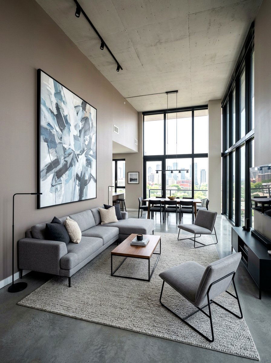 Modern taupe interior - 30 taupe room ideas