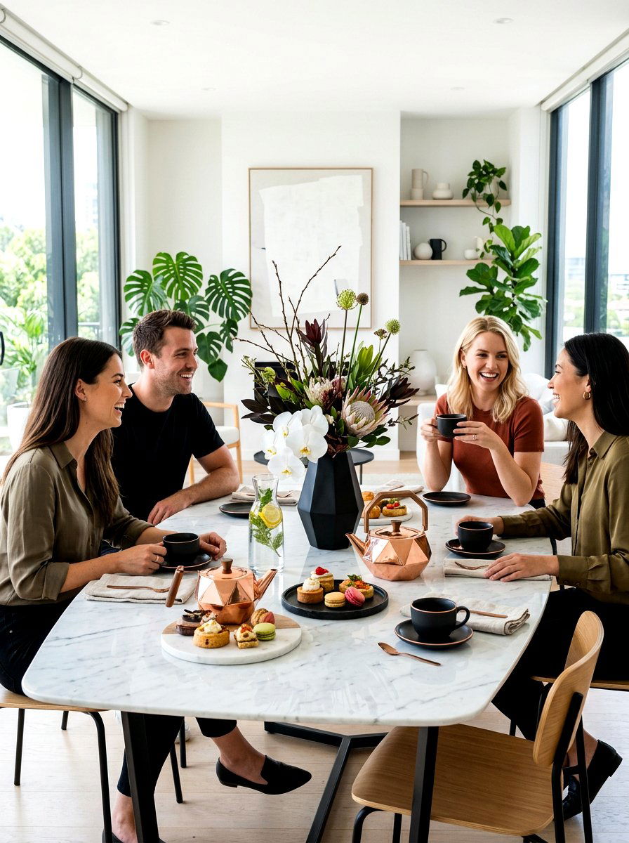 Modern tea party - 30 tea party table ideas