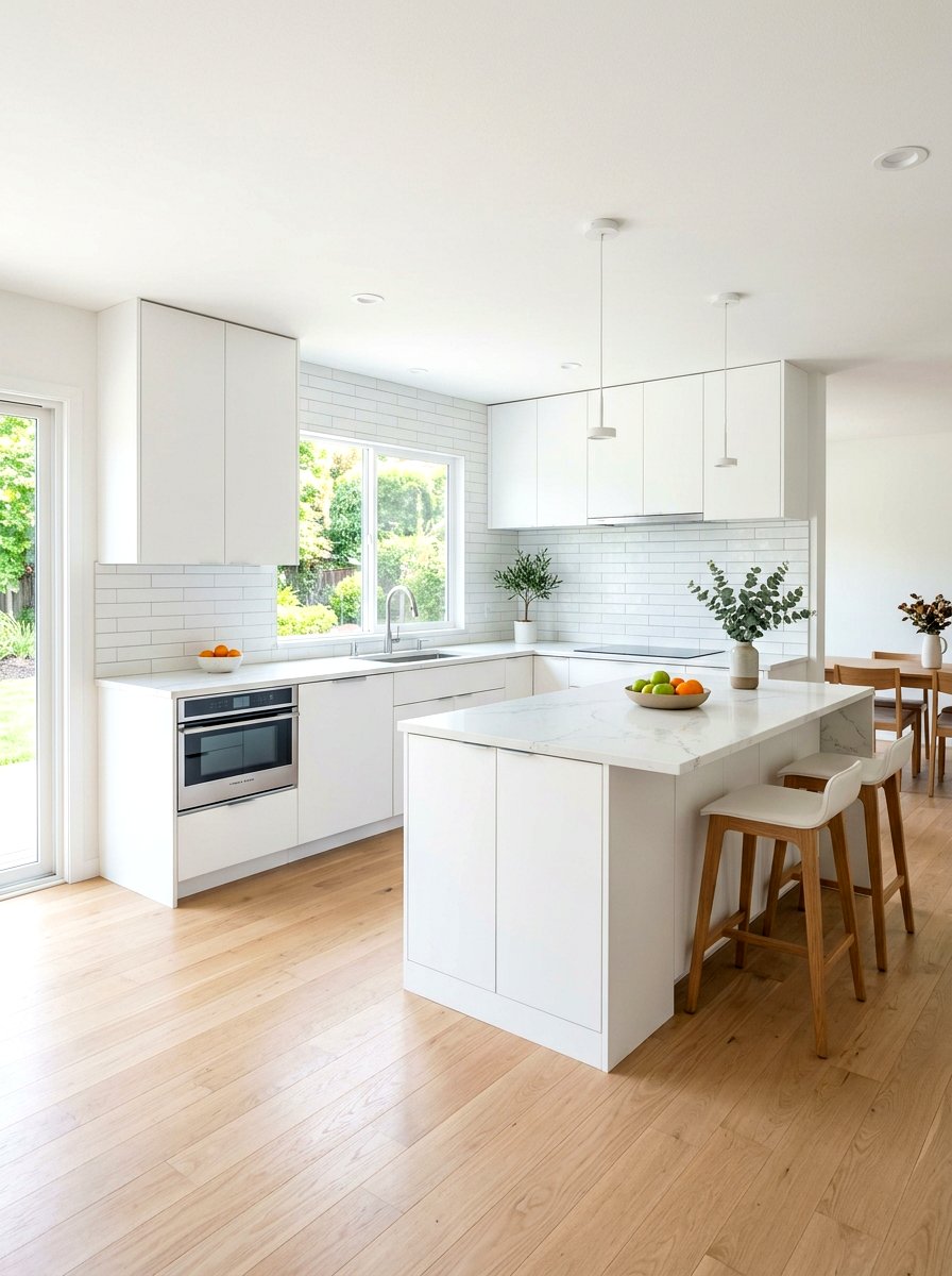 Modern white kitchen - 30 condo kitchen ideas