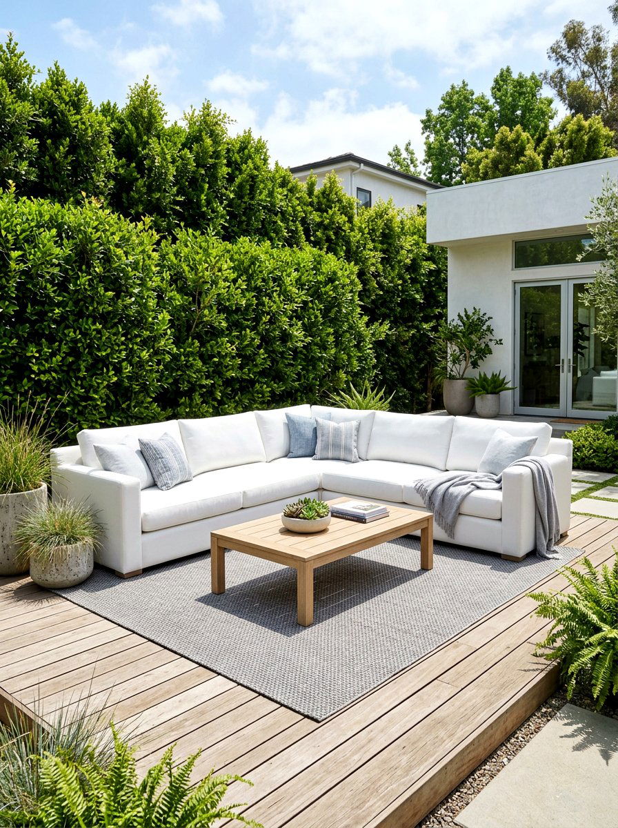 30 Outdoor Modular Sofa Ideas for Flexible Patio Setups