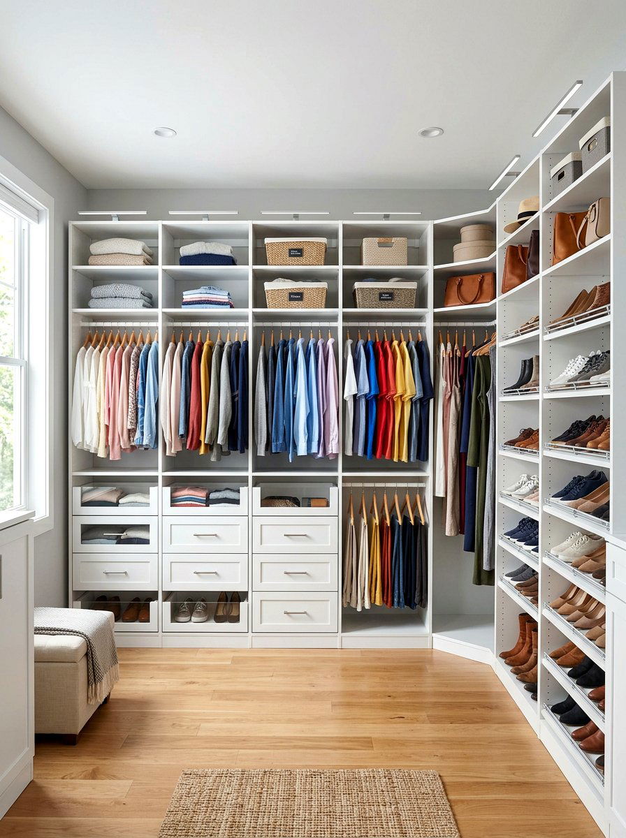 Modular Closet System - 30 modular apartment storage ideas
