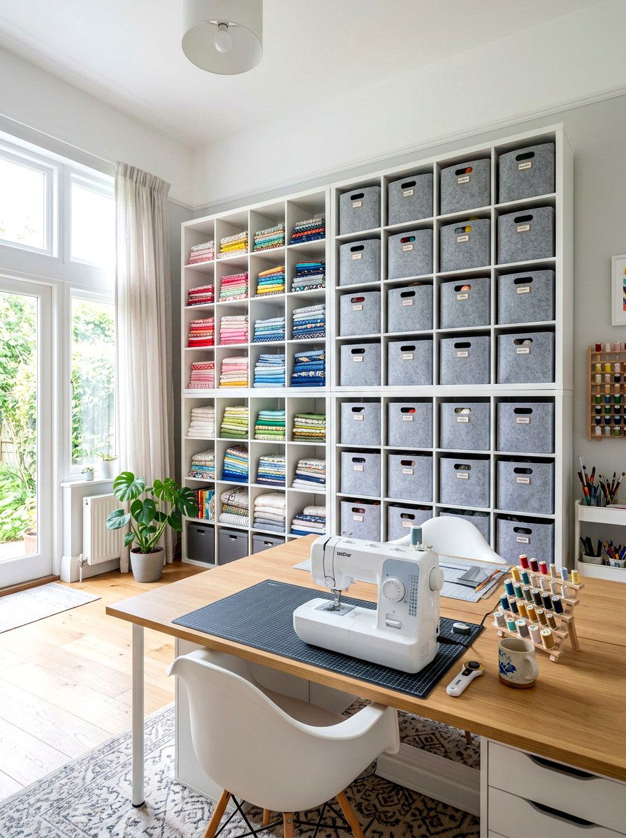 Modular Cubby System - 30 craft supply storage ideas