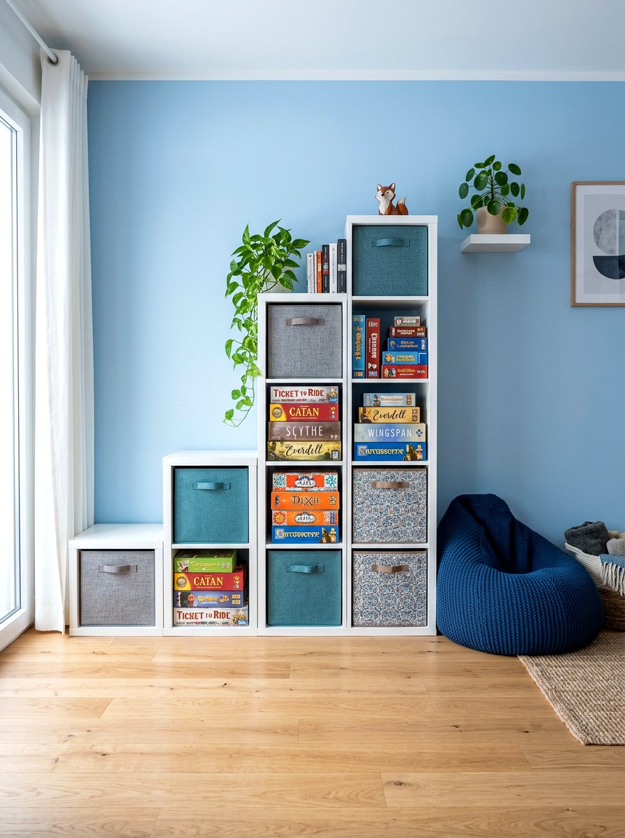 Modular Cube Storage - 30 board game storage ideas