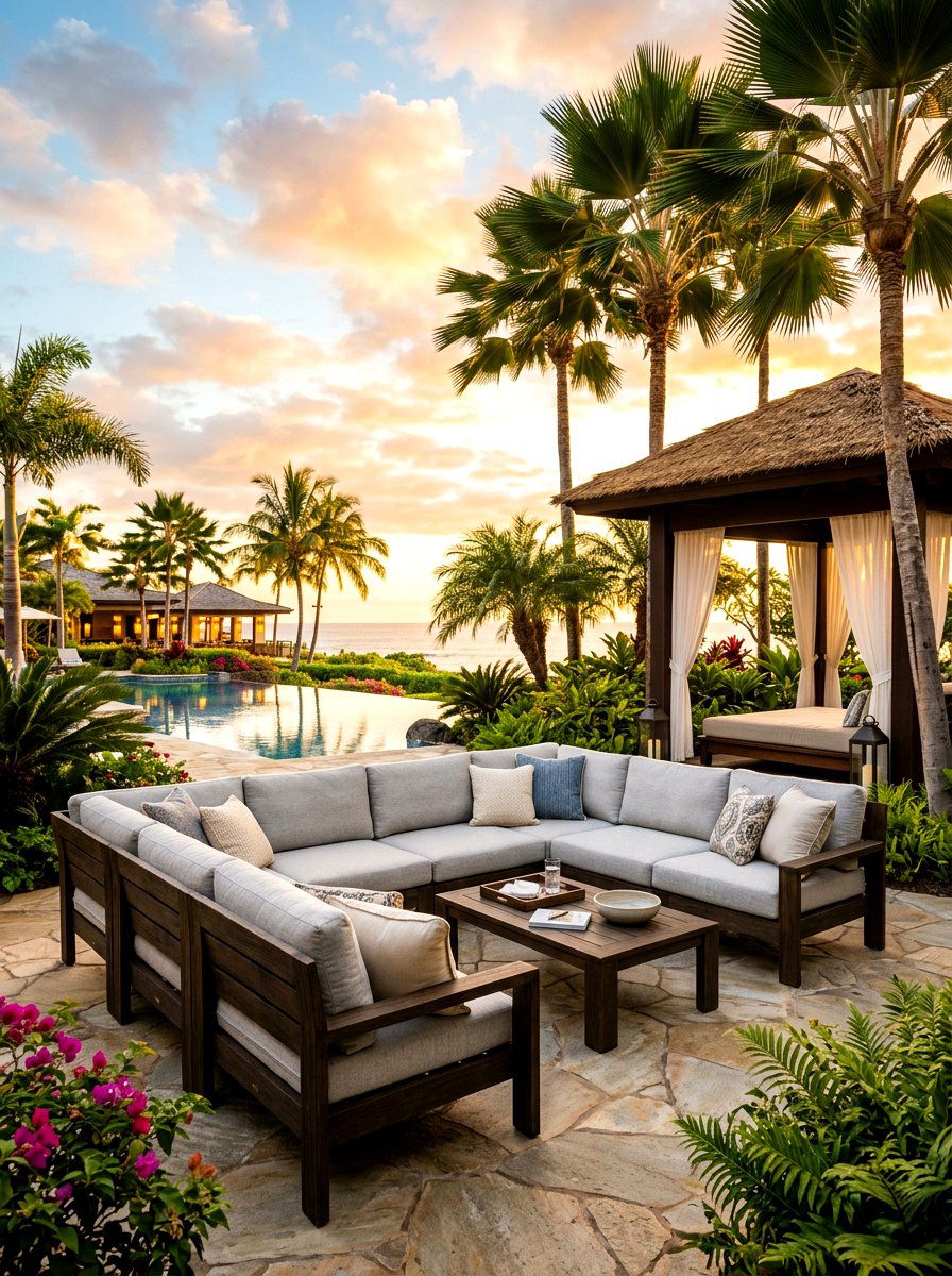 Modular Deep Seating - 30 poolside furniture ideas