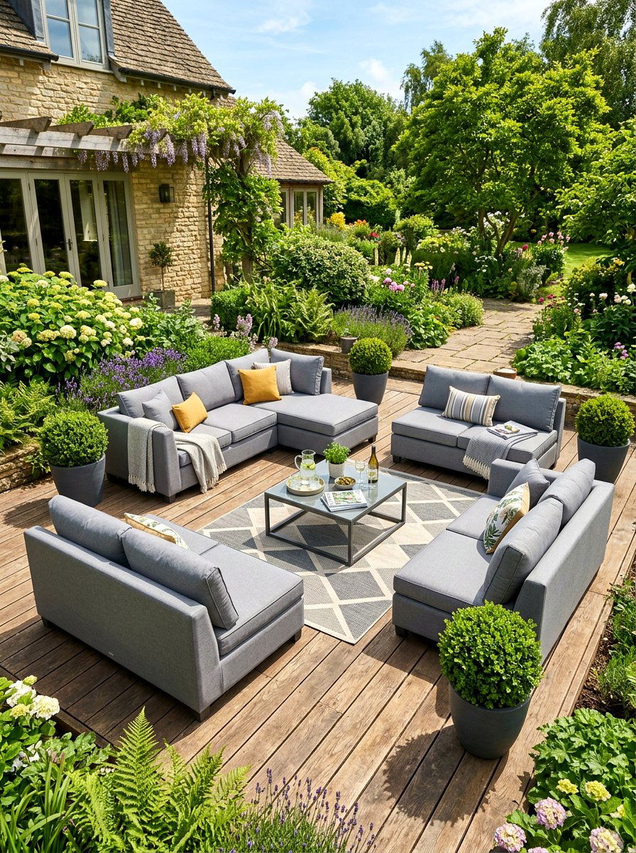 Modular Garden Sofa - 30 garden furniture ideas