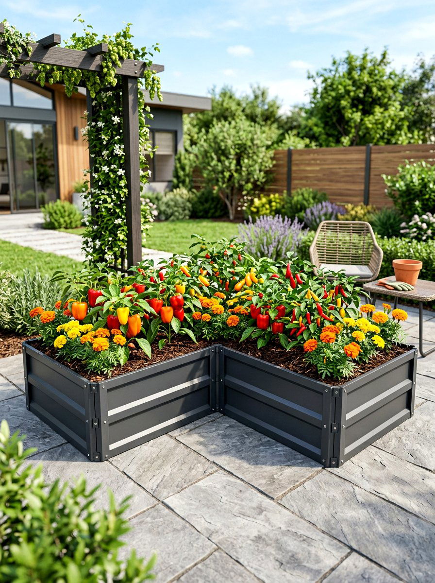 Modular Metal Garden Kit - 30 metal raised bed ideas