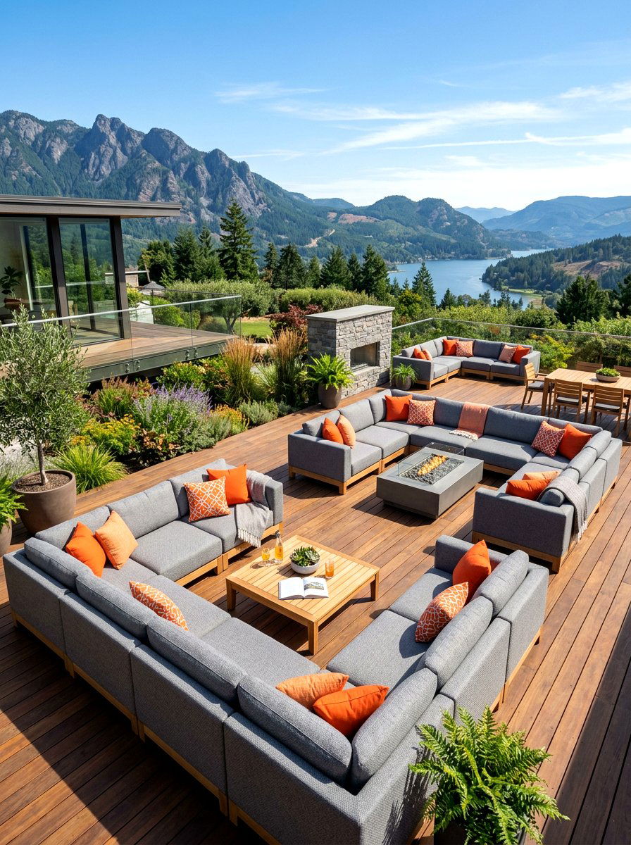 Modular Outdoor Seating - 30 deck seating ideas