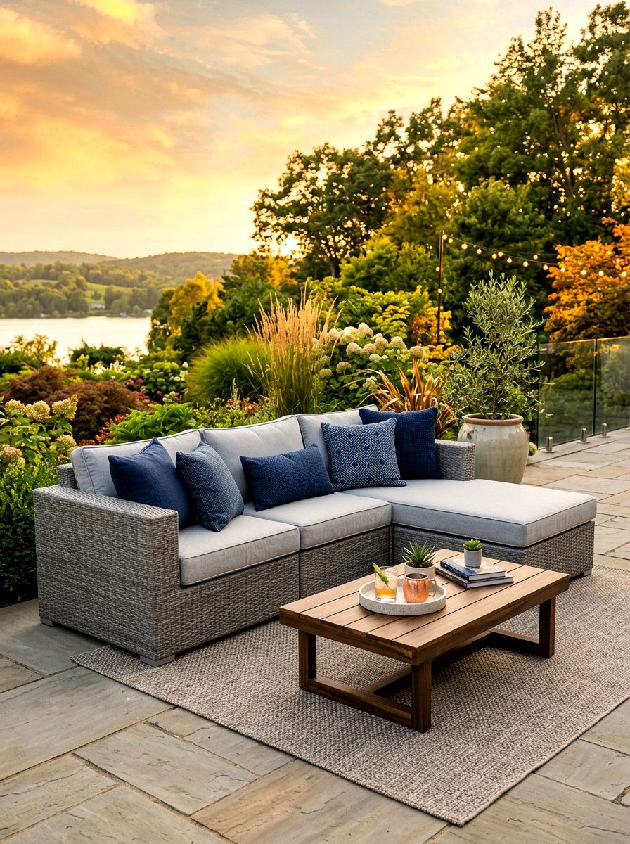 Modular Outdoor Sectional - 30 deck furniture ideas