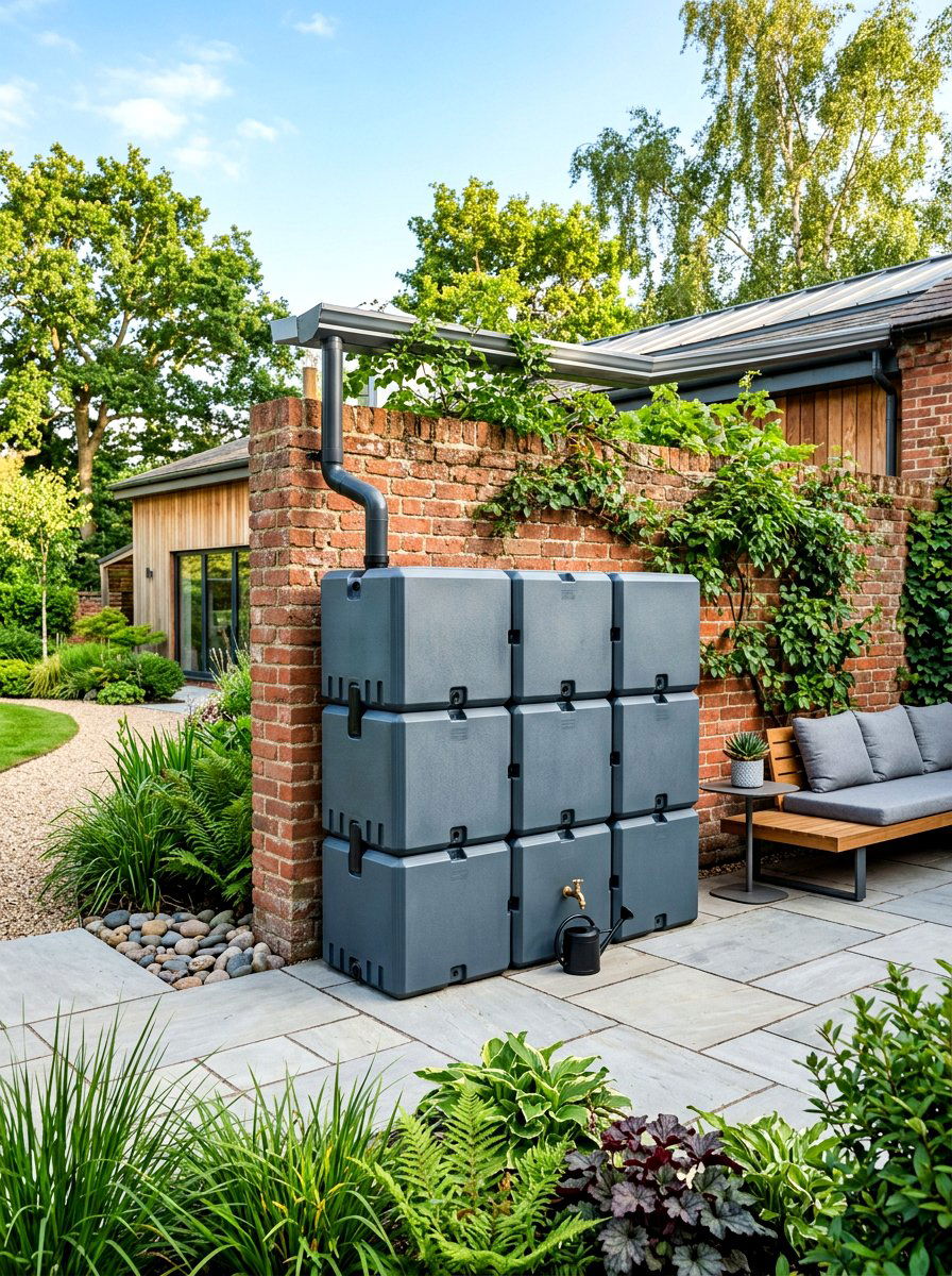Modular Rainwater Cubes - 30 rainwater collection ideas