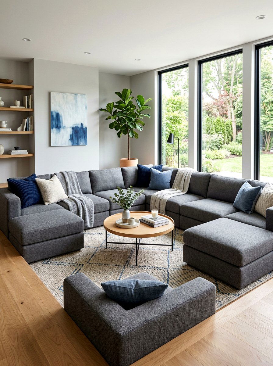 Modular Sectional Living Room - 30 luxury living room ideas