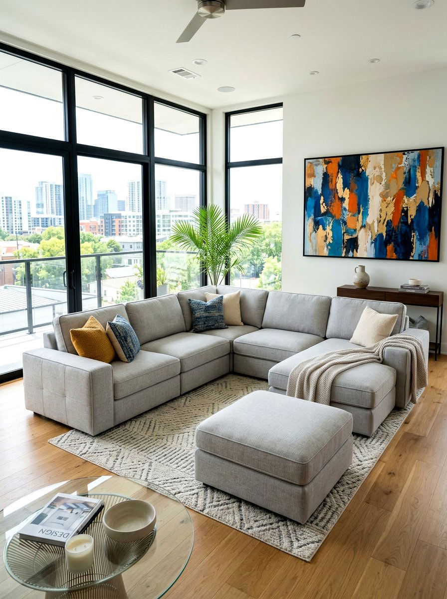 Modular Sectional Sleeper - 30 sofa bed luxury apartment ideas