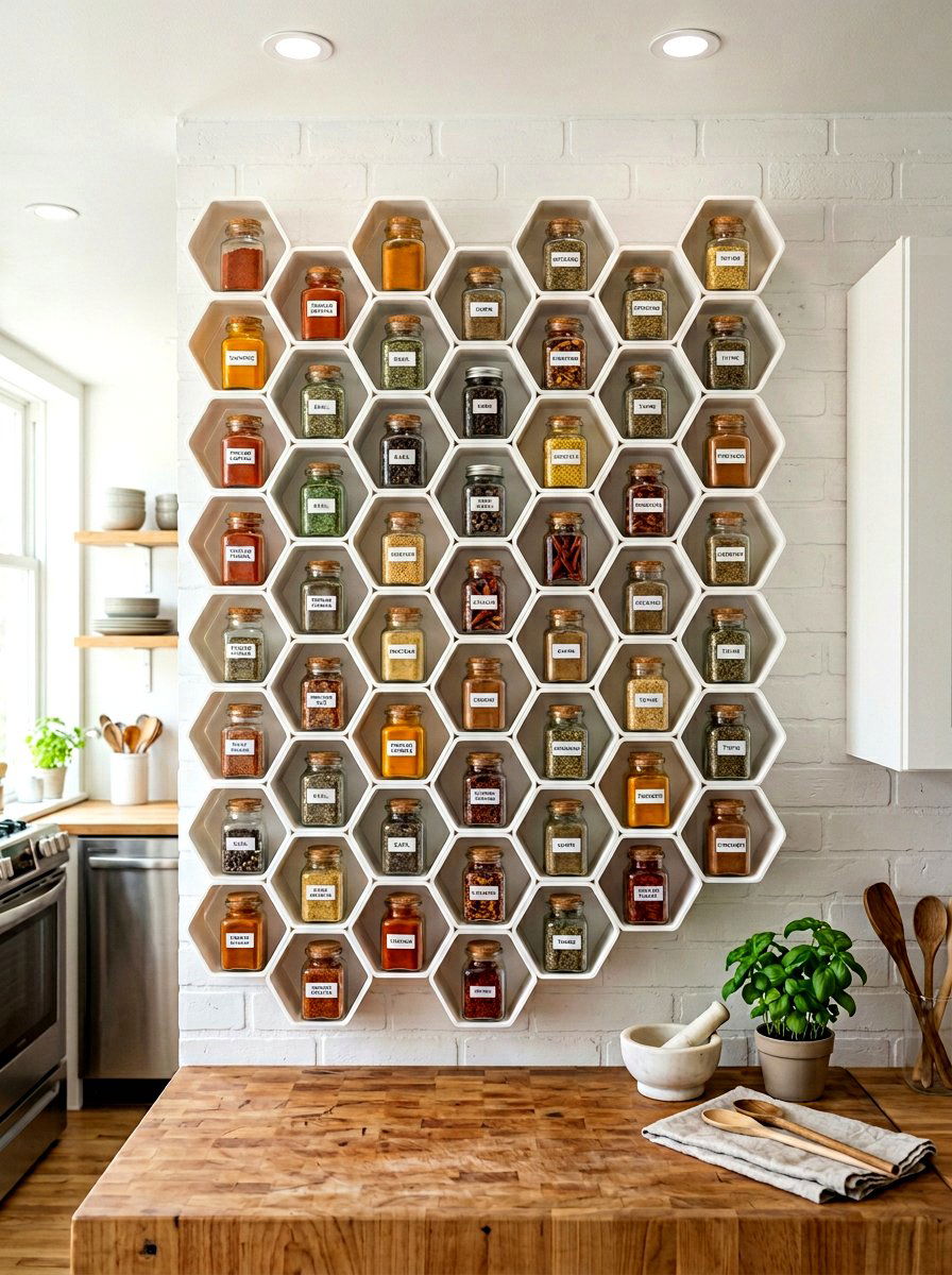 Modular Spice Storage - 30 spice rack ideas