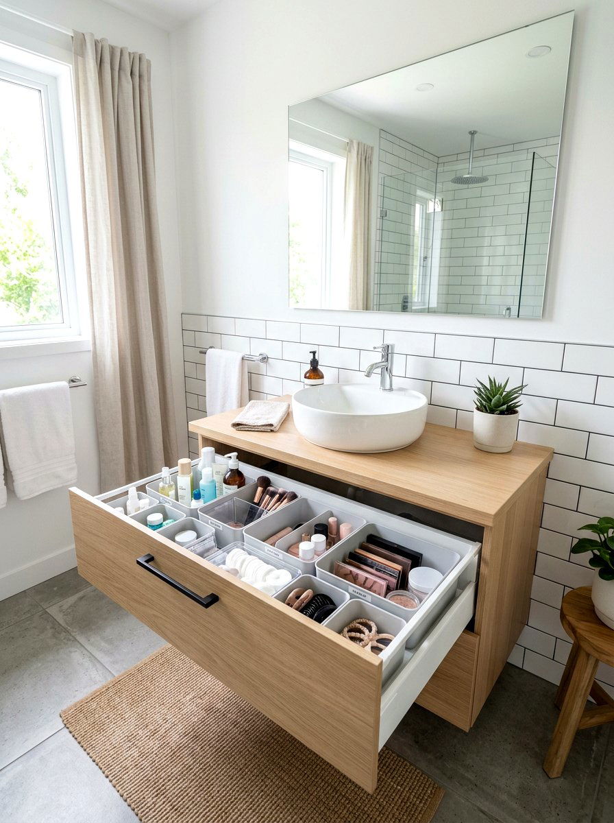 Modular Vanity Drawer - 30 bathroom vanity drawer ideas