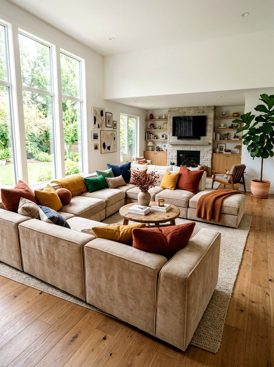 Modular Velvet Sofa - 30 velvet sofa ideas