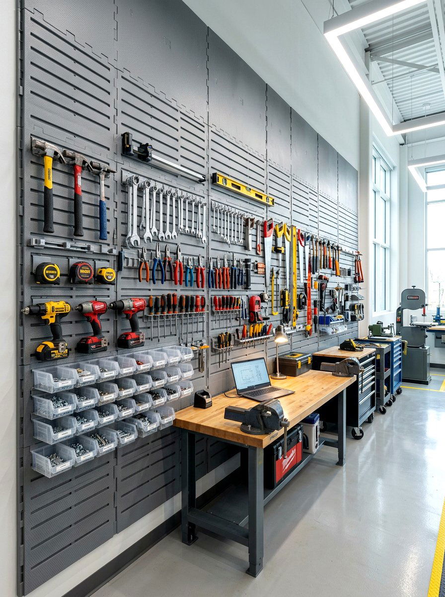 Modular Wall Panels - 30 tool wall ideas