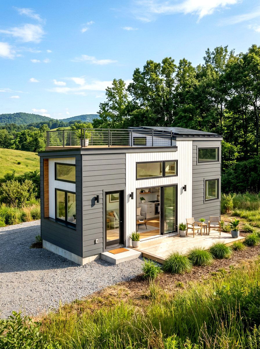 Modular tiny house - 30 tiny house ideas