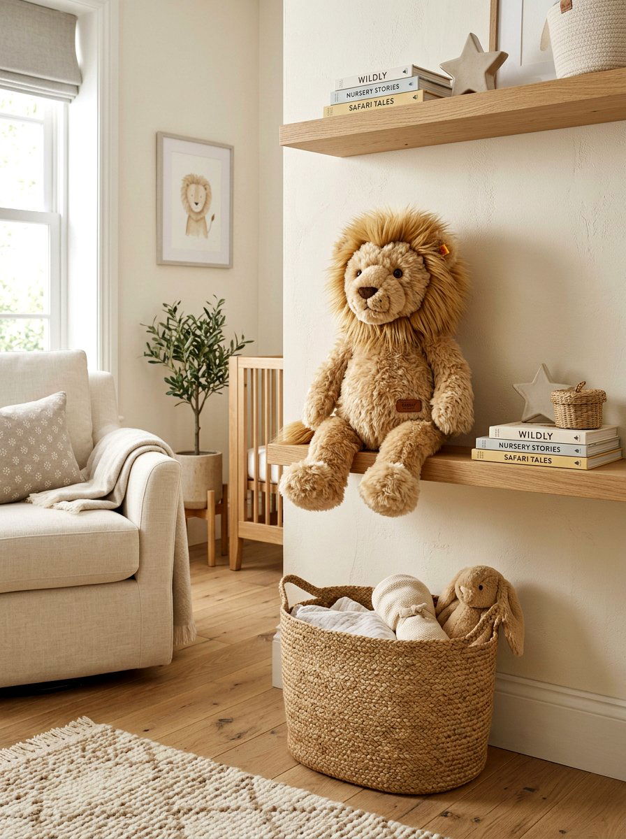 Mohair Stuffed Animal - 30 heirloom toy nursery ideas