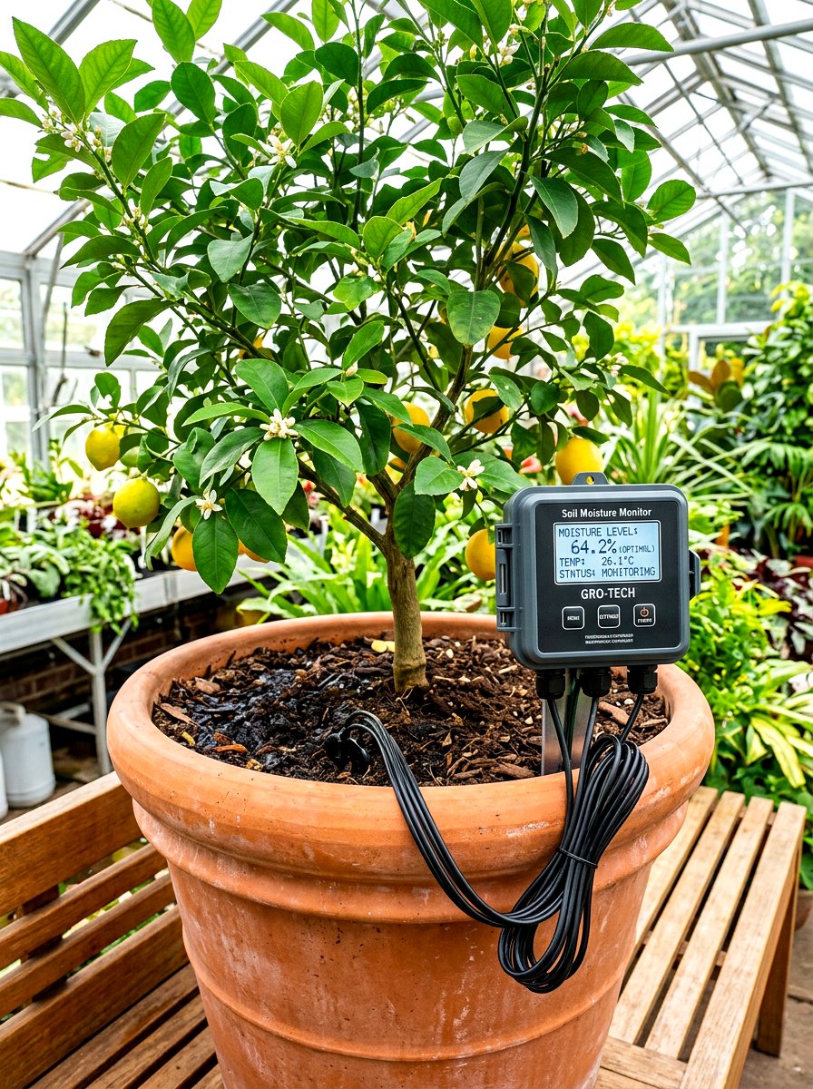Moisture Sensor Controller - 30 greenhouse watering ideas