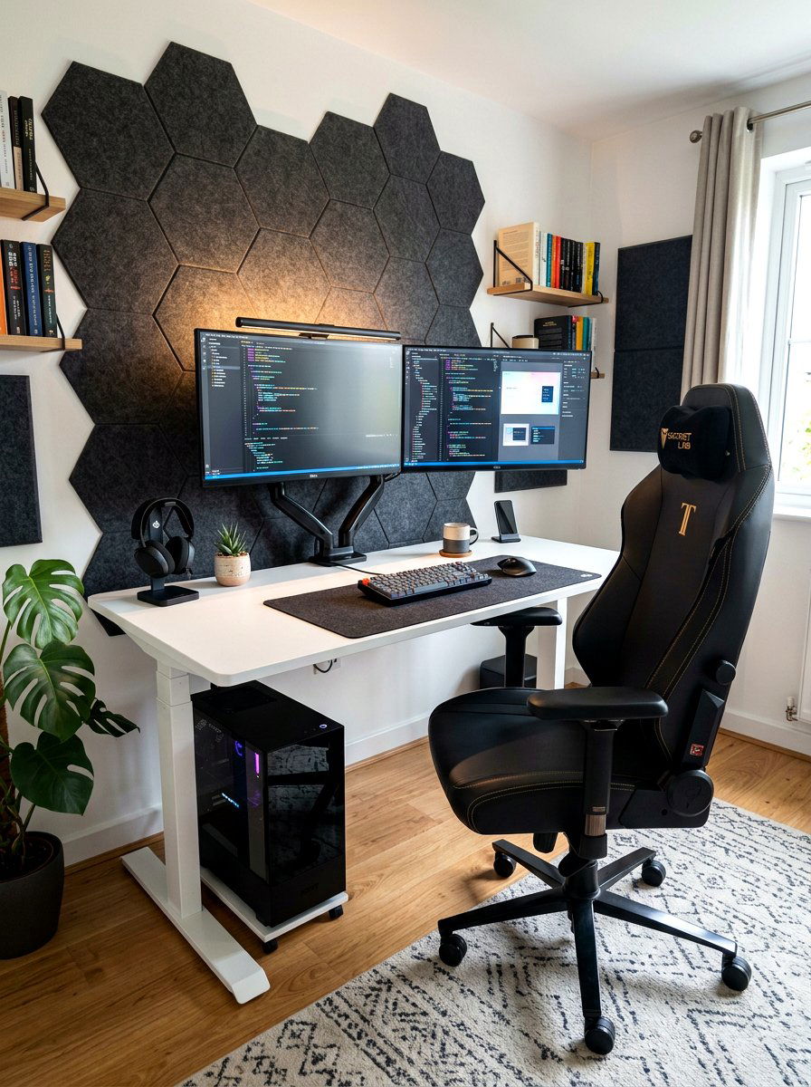 Monitor Light Bar - 30 home office lighting ideas
