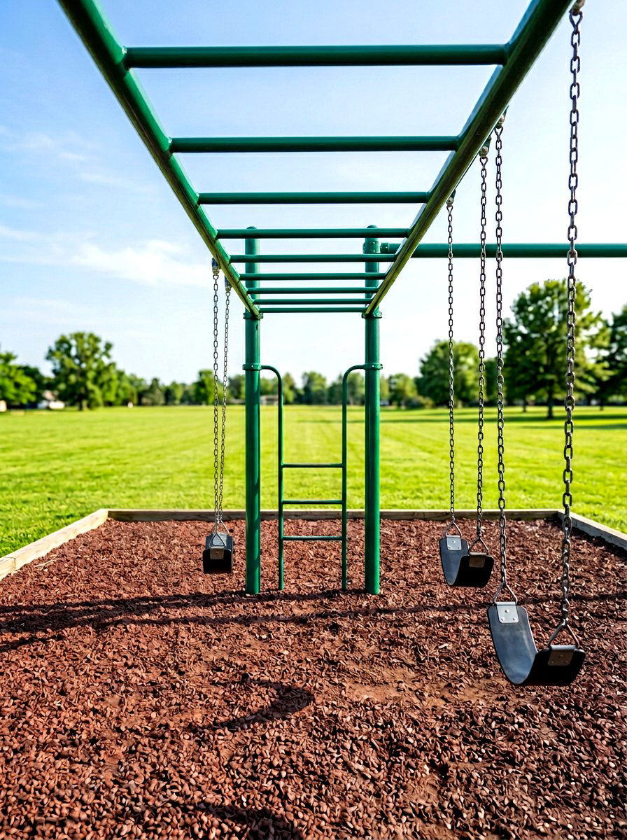 Monkey Bars With Swings - 30 backyard swing set ideas
