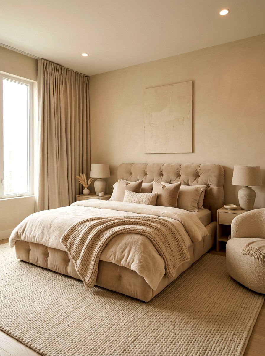 Monochromatic cloud bed bedroom - 30 cloud bed bedroom ideas