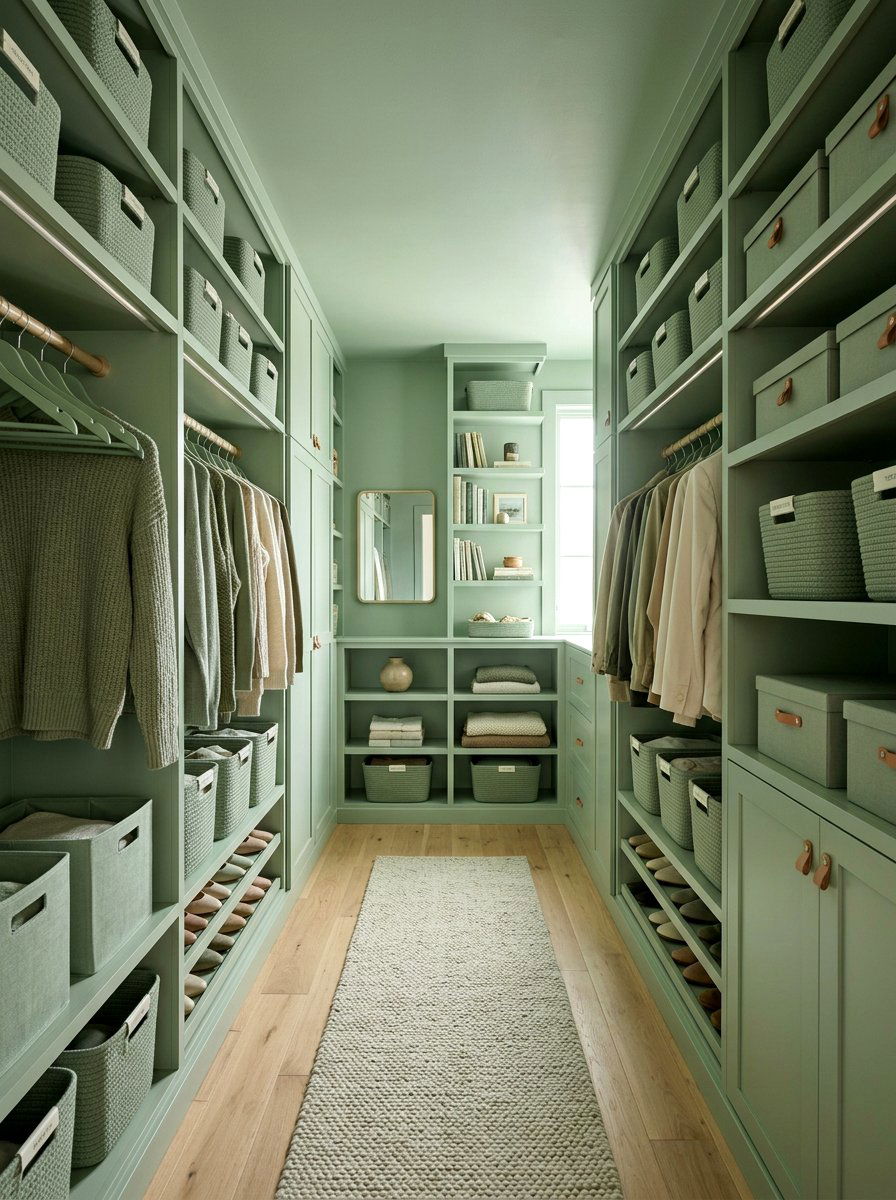 30 Small Walk In Closet Ideas to Organize More, Stress Less
