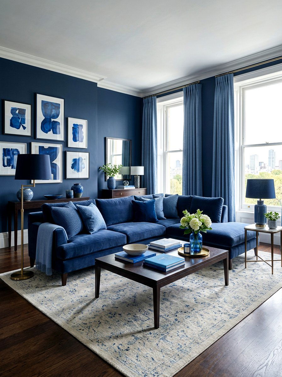 Monochromatic living room decor - 30 small living room ideas