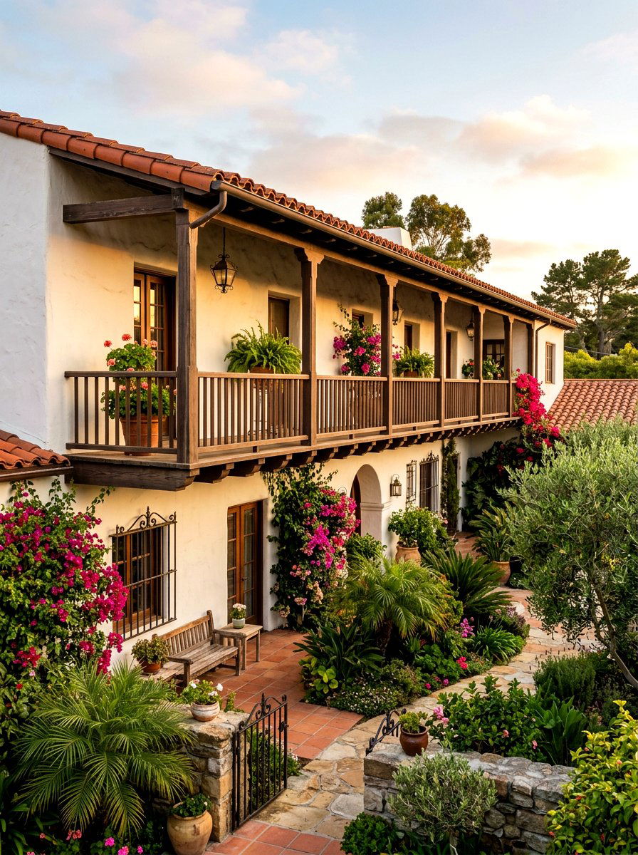 Monterey Colonial Balcony - 30 heritage exterior ideas
