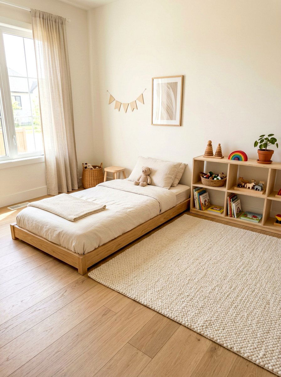 Montessori Floor Bed - 30 montessori bedroom ideas