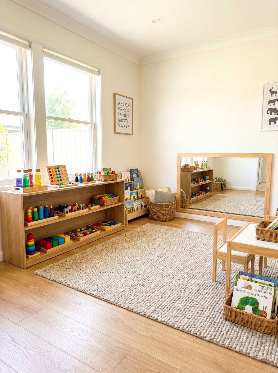 Montessori Floor Shelf - 30 toy storage ideas