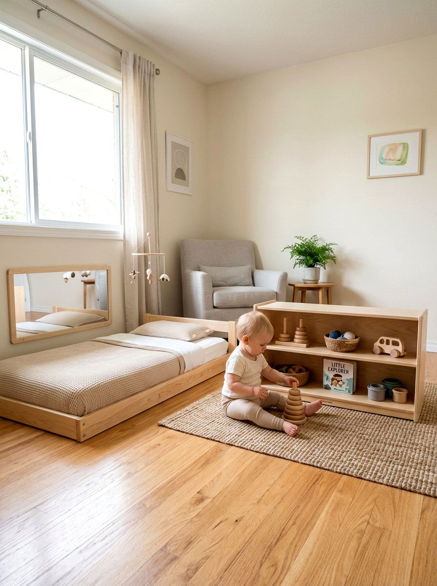 Montessori Nursery 1 - 30 viral nursery ideas