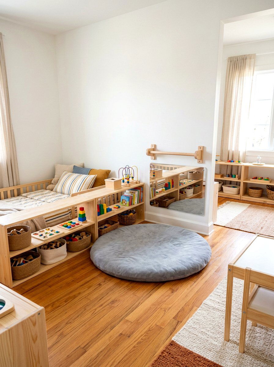 Montessori Nursery Layout - 30 Pinterest nursery ideas