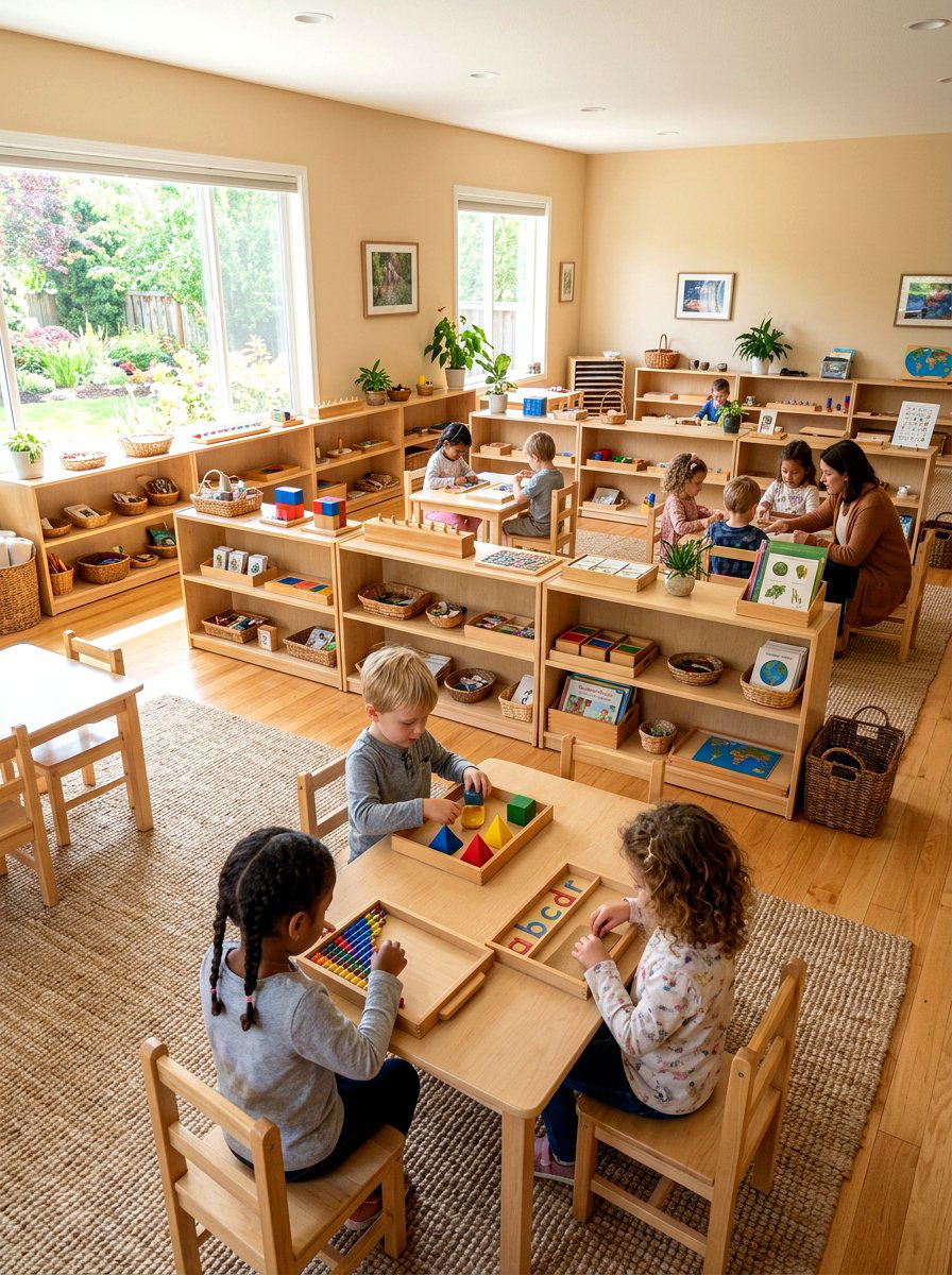 Montessori Schoolroom Setup - 30 home schoolroom ideas