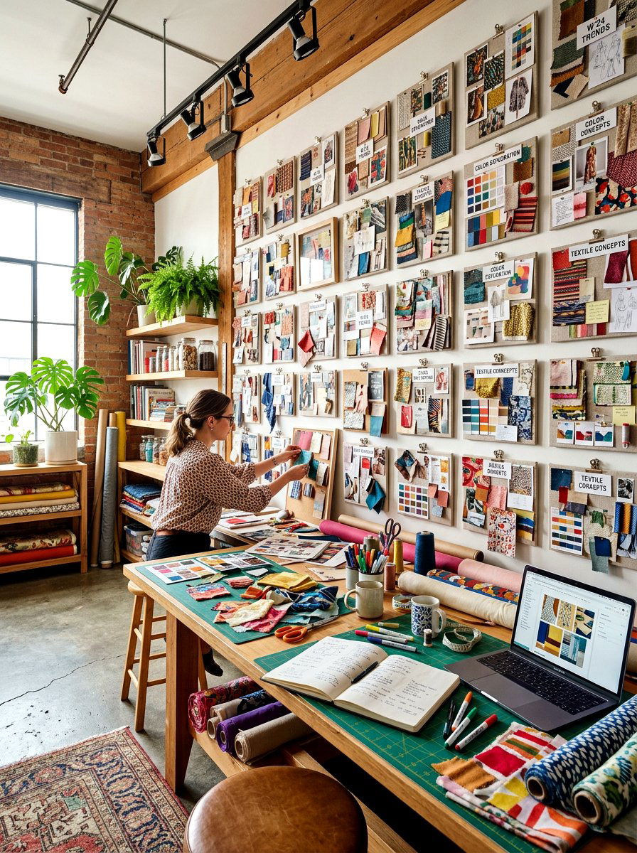 Mood board office gallery - 30 pinboard office aesthetic ideas