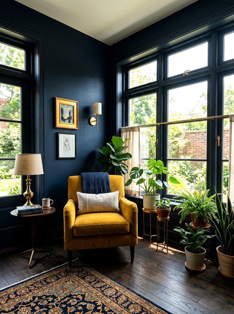 Moody Small Sunroom Palette - 30 small sunroom ideas