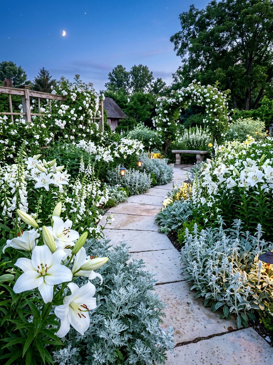 Moon Garden - 30 four season garden ideas