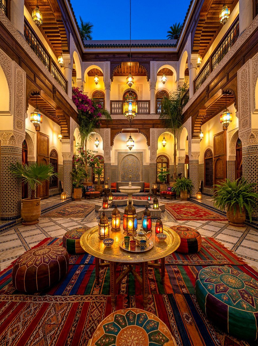 Moroccan Riad Outdoor Coffee Table - 30 outdoor coffee table styling ideas
