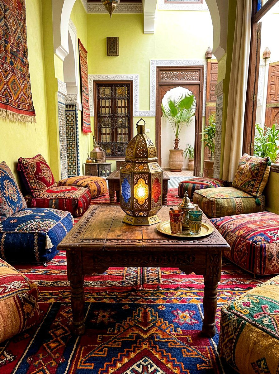 Moroccan Style Lantern - 30 lantern decor ideas