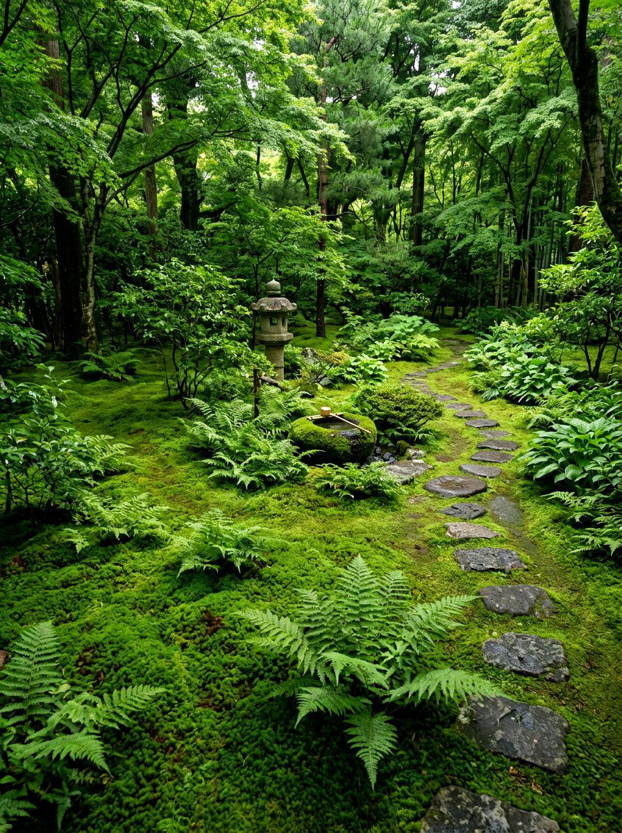 Moss Gardens - 30 erosion control landscaping ideas